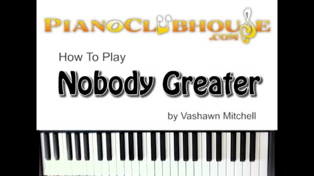 Nobody Greater (Vashawn Mitchell)