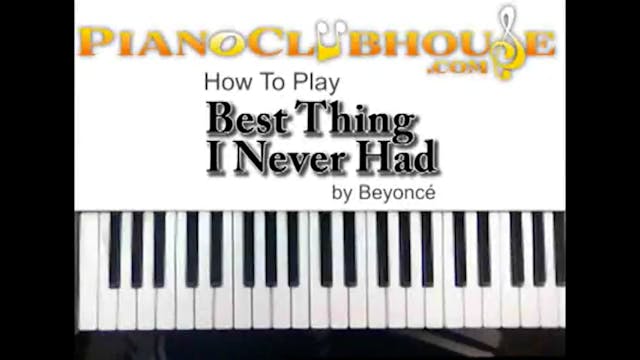 Best Thing I Never Had (Beyonce)