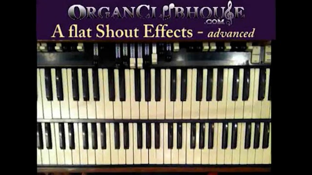 Shout Effects (advanced): A flat (Carlton Whitfield)