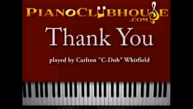 Thank You Lord (Cover) (Mary Mary / W...