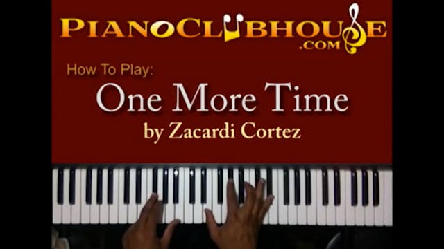 One More Time (Zacardi Cortez)