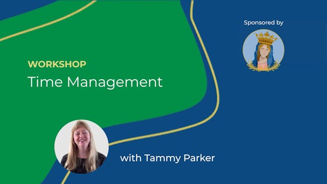 2024 CHC Workshop - Time Management with Tammy Parker