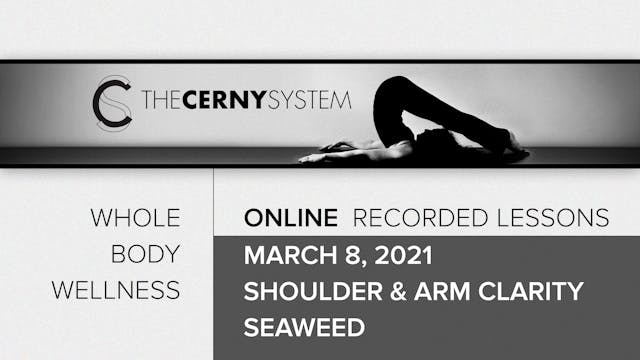 03.08.21 Shoulder & arm clarity- seaweed