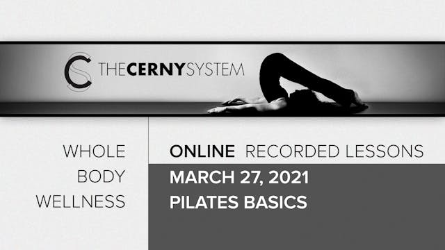 03.27.21 Pilates Basics