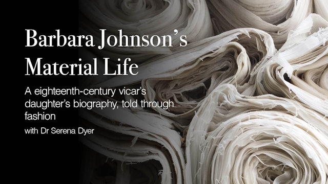 Barbara Johnson’s Material Life