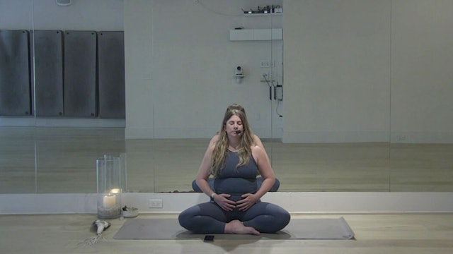 The Class Prenatal Meditation with Karla | 13 minutes 