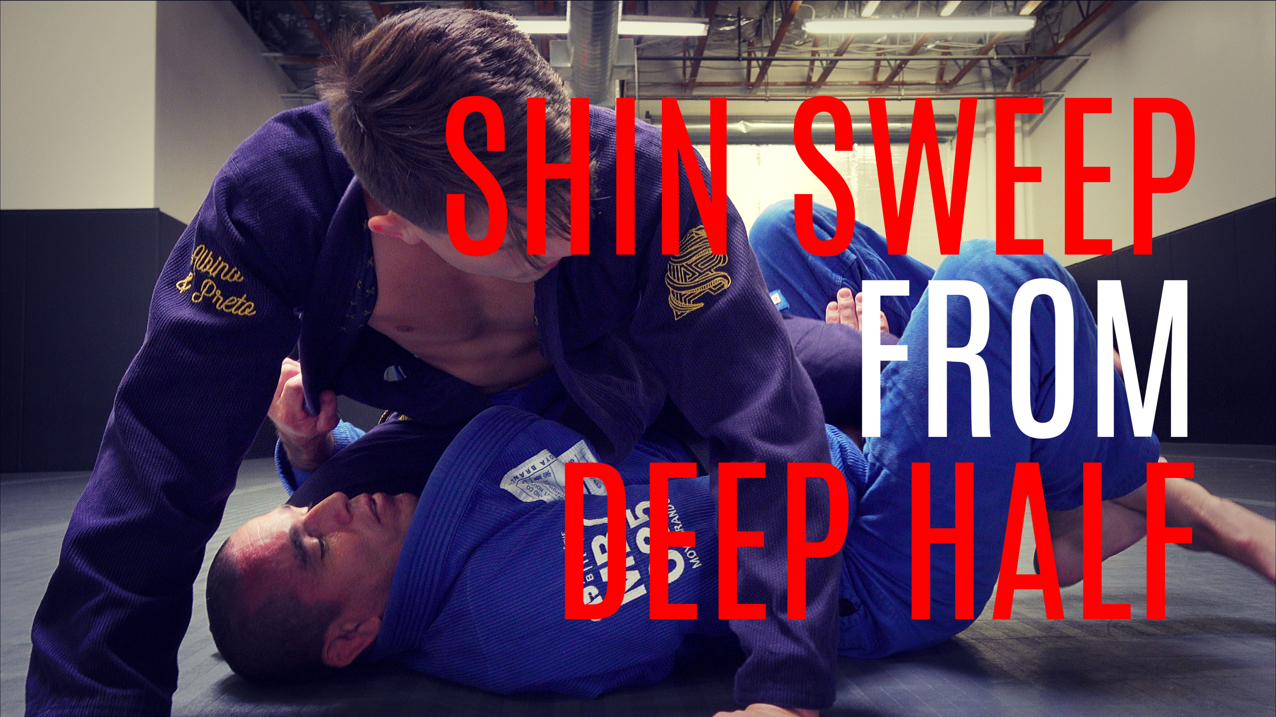 Shin Sweep from Deep Half