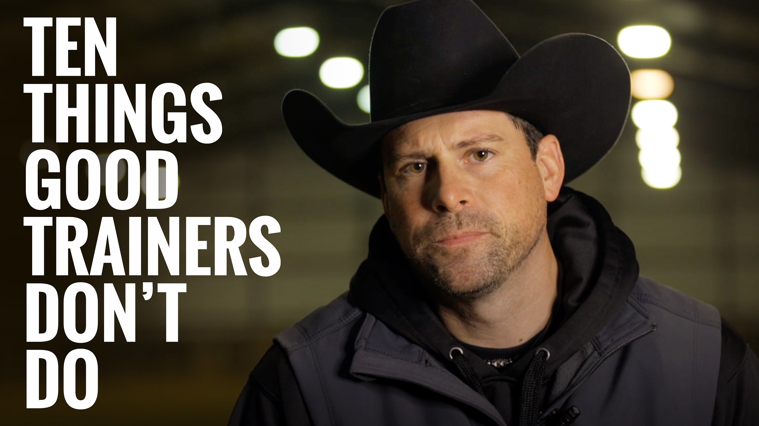 10 Things Good Trainers Do Or Don't Do