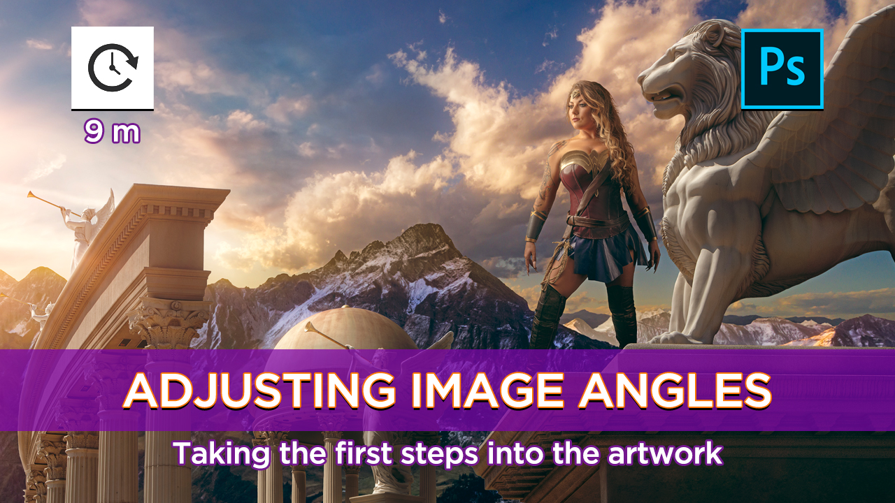 Wonder Woman: Adjusting Image Angles
