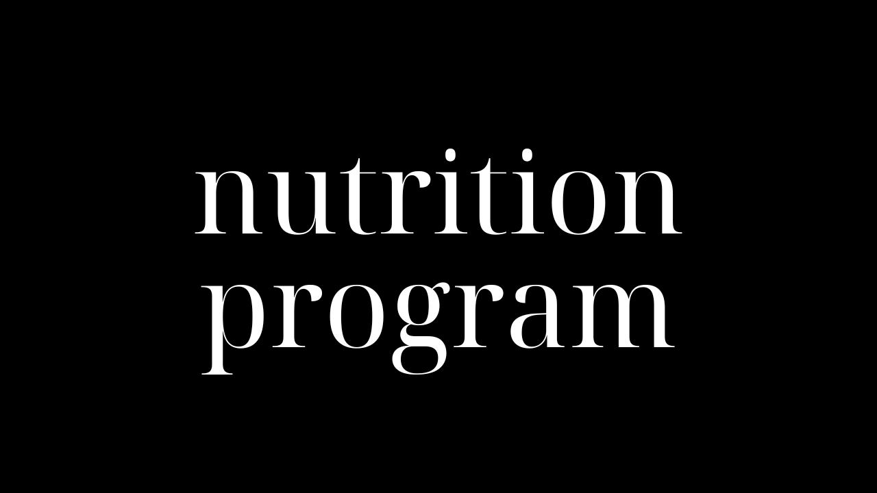 WELCOME TO EB NUTRITION