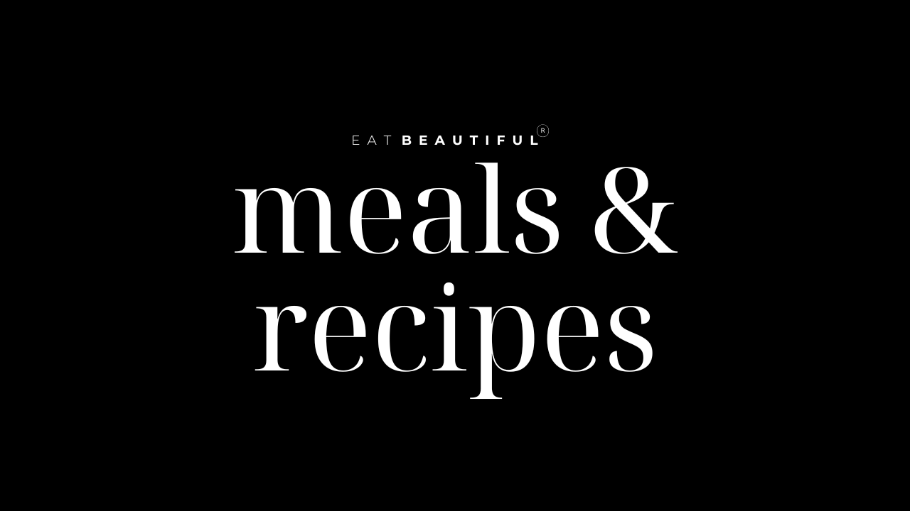 EB MEALS & RECIPES BOOK