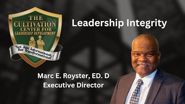 Leadership Integrity