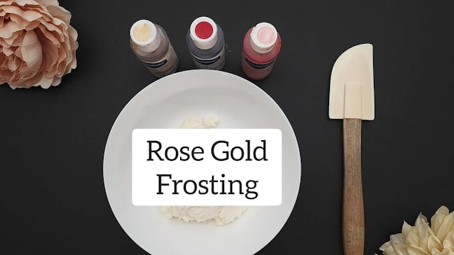 Rose Gold Frosting