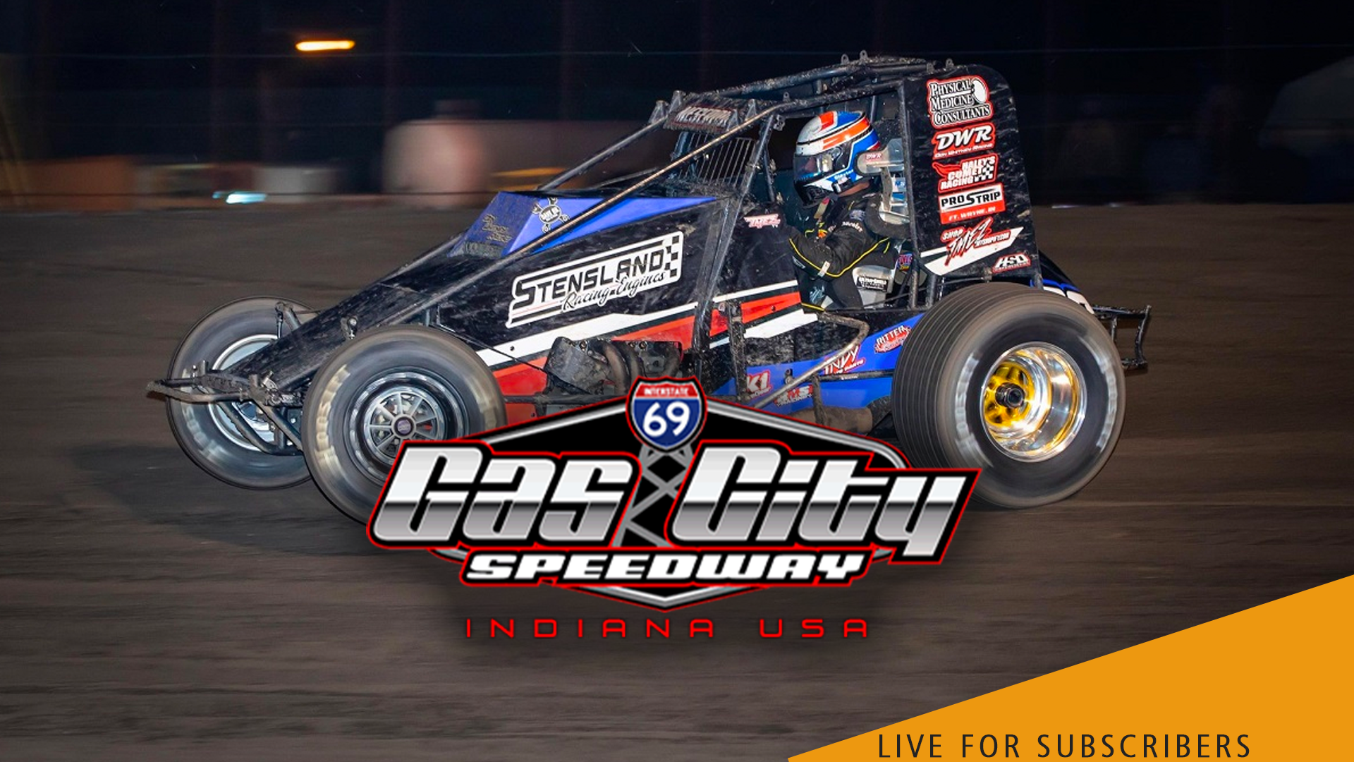 VOD | Non-Wing Sprints @ Gas City Speedway June 4, 2021