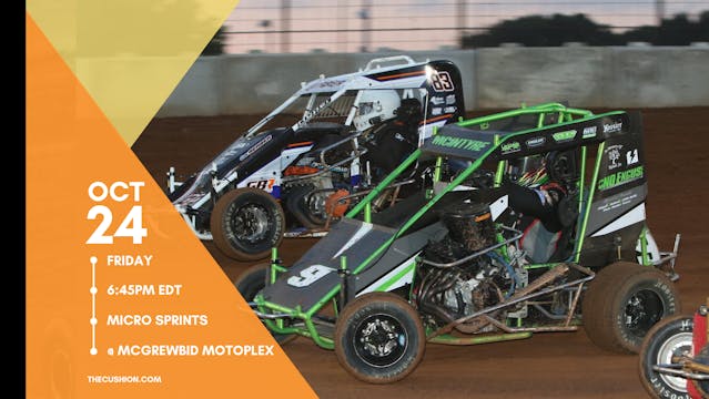 VOD 10.24.25 // Micro Sprints @ McGrewBid Motoplex