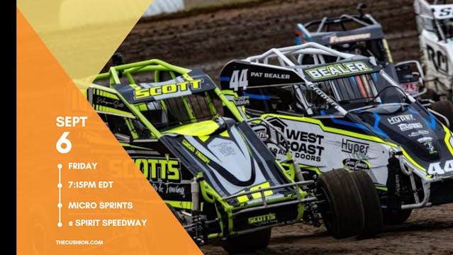 VOD 09.06.24 // Micro Sprints @ Spirit Speedway