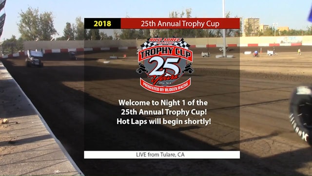 2018 Trophy Cup Night 1 - Thurs Oct 18, 2018