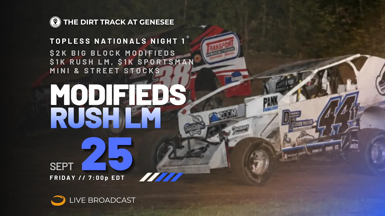 PPV Fri Sept 25 // Topless Nats Night 1 @ Genesee
