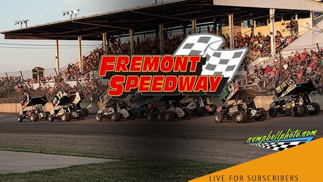 VOD | 305 Sprint Cars @ Fremont Speed...