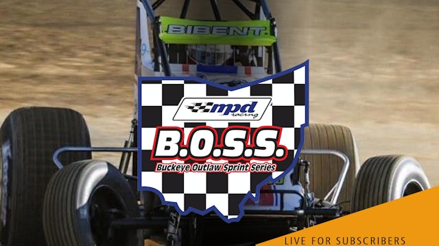 VOD | BOSS Non-Wing Sprints @ Pittsburgh Motor Speedway (PPMS) July 23, 2022