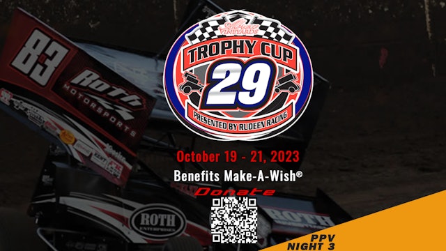 VOD 10.21.23 // Trophy Cup 3 @ Tulare Thunderbowl Raceway (Hot Laps thru Heat 3)