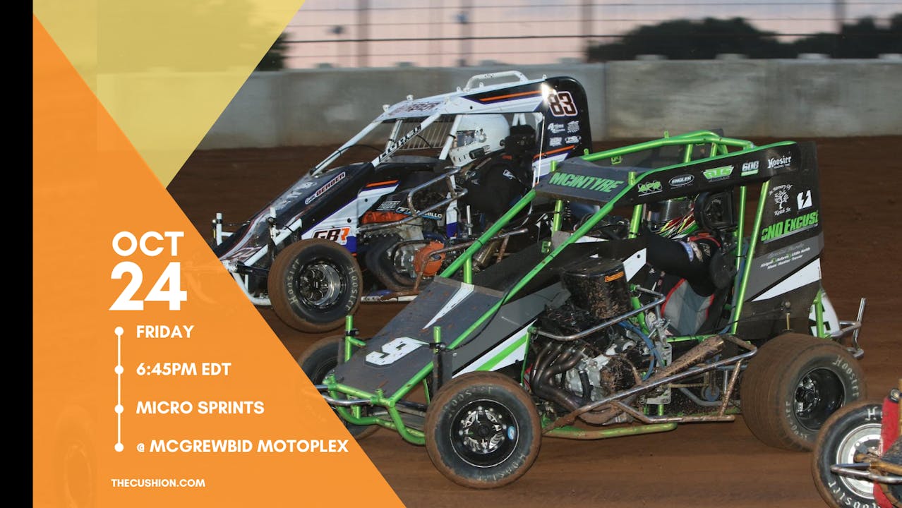 PPV Fri Oct 24 // Micro Sprints @ McGrewBid