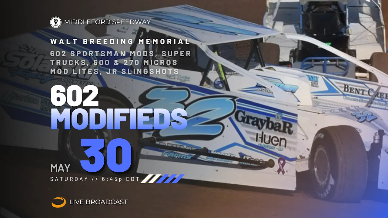 PPV Sat May 30 // Modifieds & Micros @ Middleford