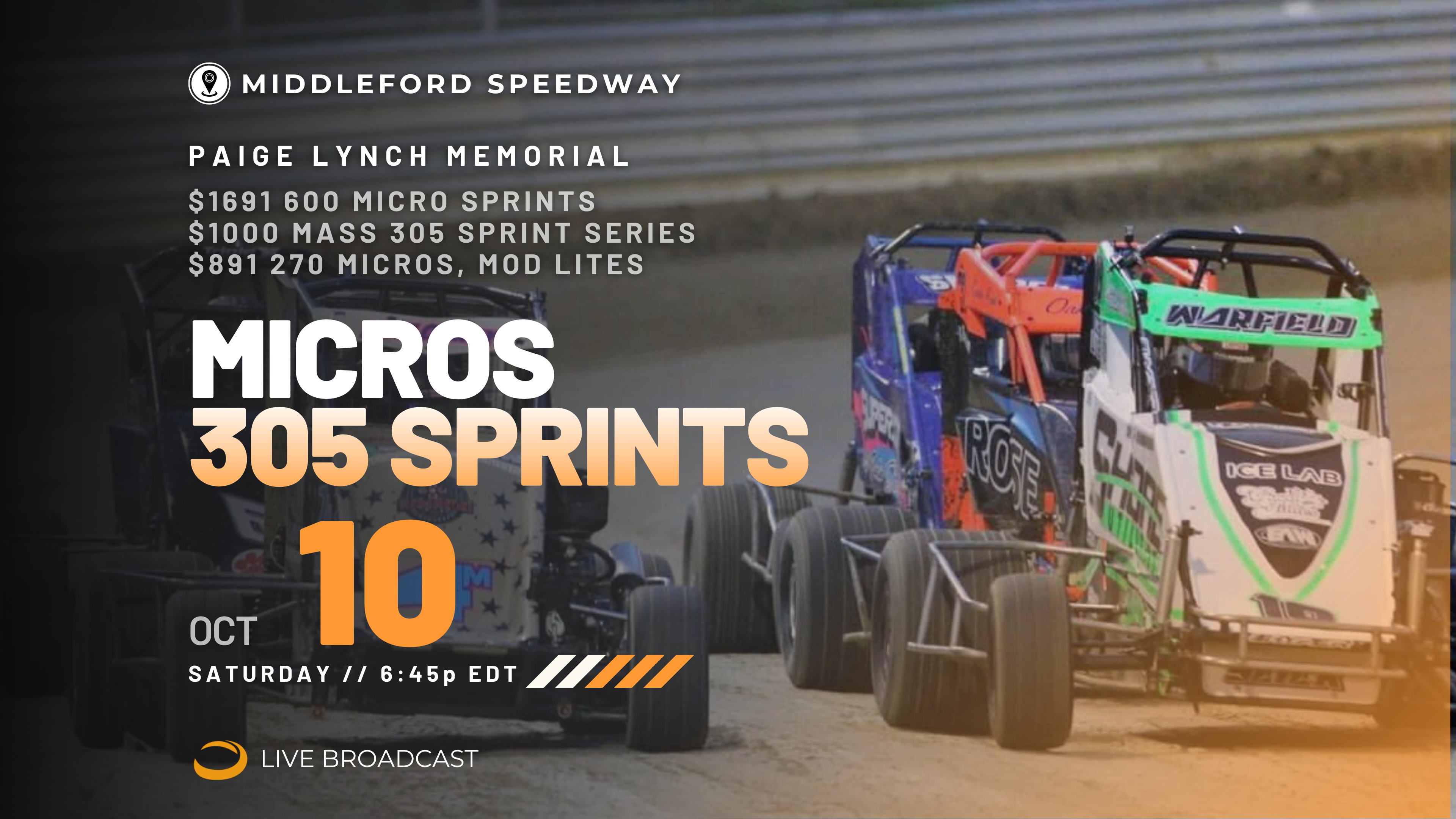 PPV Sat Oct 10 // Paige Lynch Micros @ Middleford