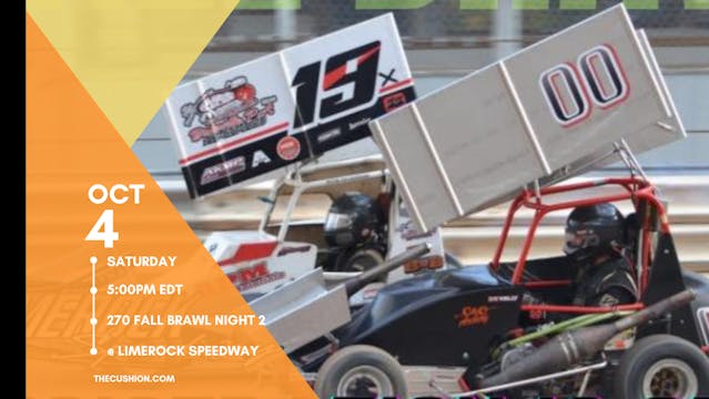 PPV Sat Oct 4 // $6k Fall Brawl Night 2 @ Limerock