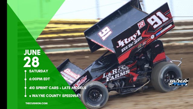 VOD 06.28.25 // 410 Sprints + Late Models @ WCS