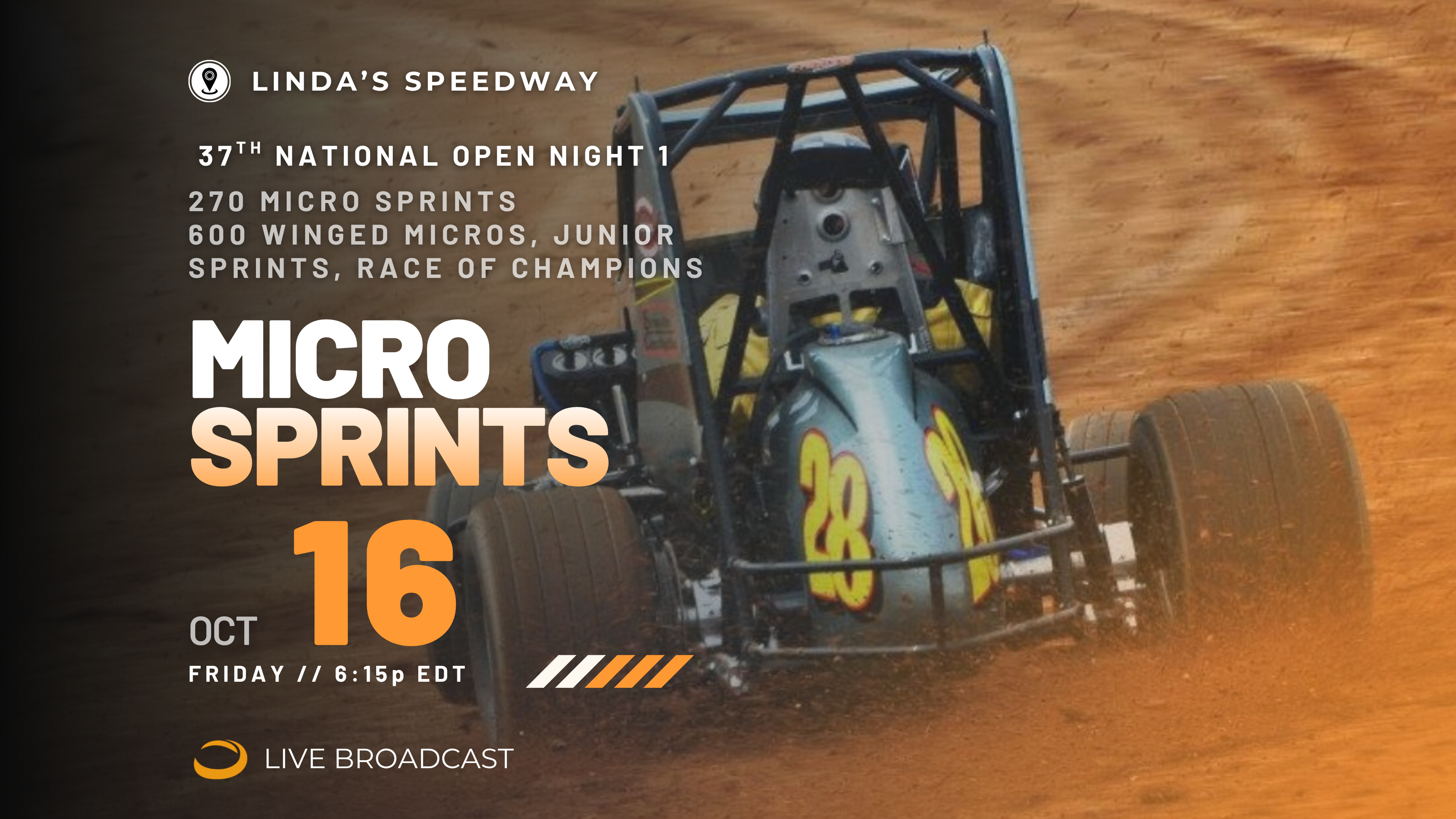 PPV Fri Oct 16 // National Open 1 Micros @ Linda's