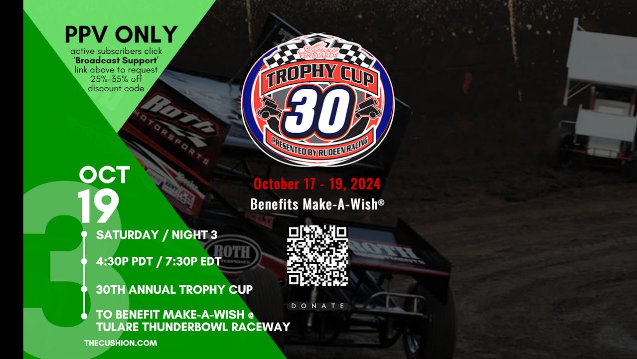 VOD Oct 19, 2024 //Trophy Cup Nite 3 @ Thunderbowl