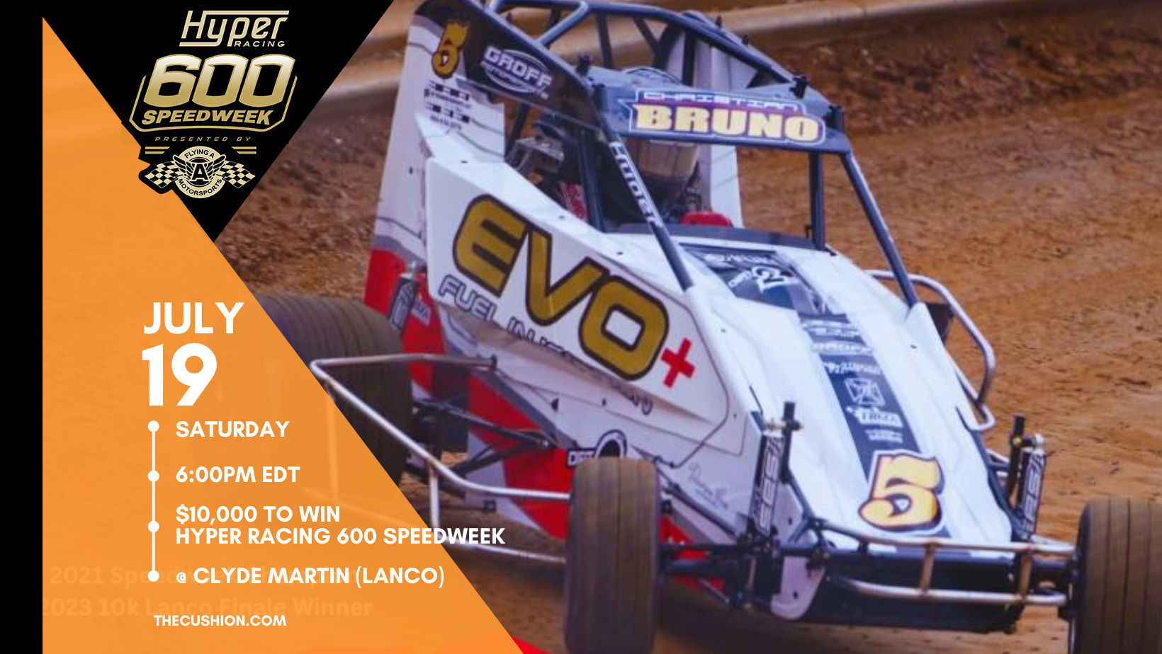 VOD 07.19.25 // $10k to Win 600 Speedweek Night 7  @ Clyde Martin 