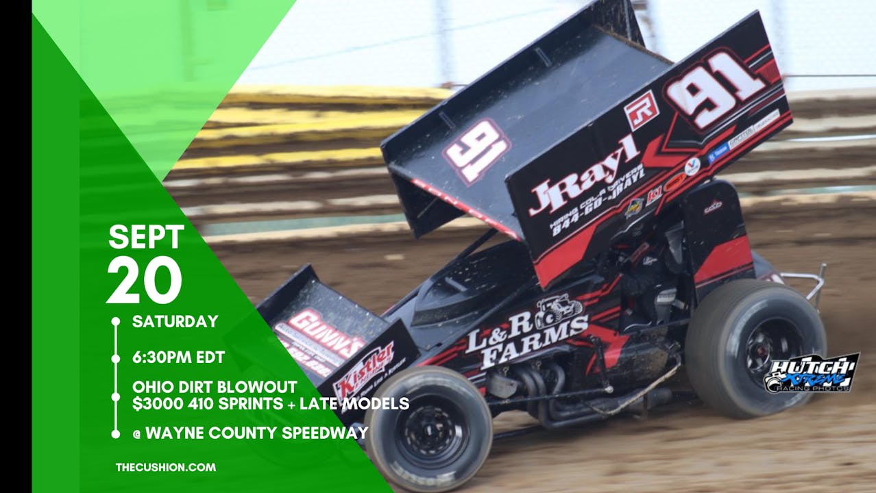 PPV Sat Sept 20 // $3k Sprint Cars @ Wayne County