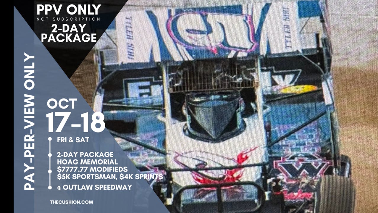PPV 2-Day Pkg Oct 17-18 // Hoag Memorial @ Outlaw