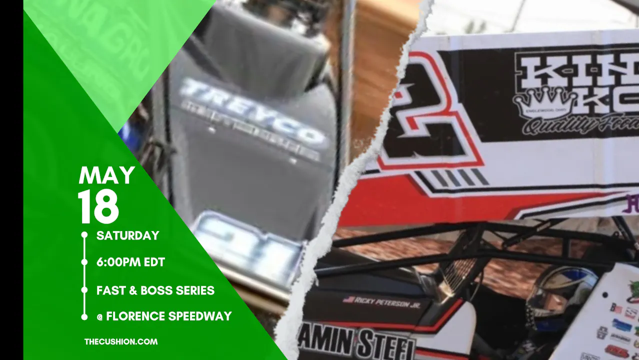 VOD 05.18.24 // FAST & BOSS Series @ Florence Speedway - 2024 - The Cushion