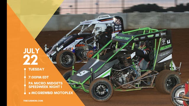 PPV Tue July 22 // PA Micro Midgets SW @ McGrew