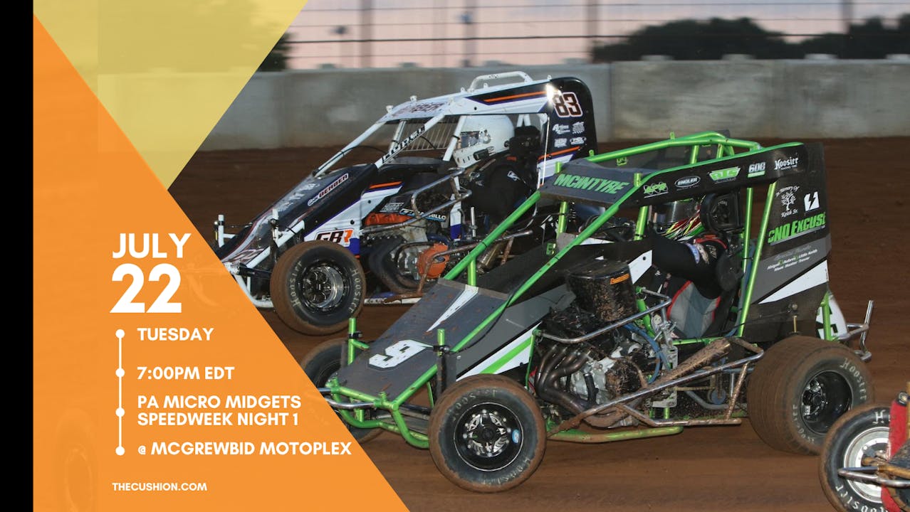 PPV Tue July 22 // PA Micro Midgets SW @ McGrew