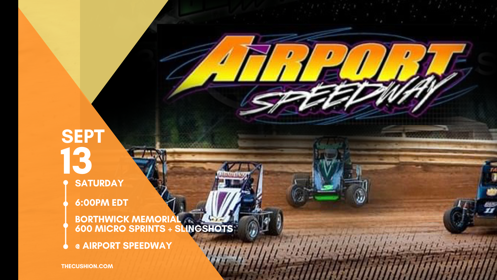VOD 09.13.25 // Borthwick Memorial Micro Sprints + Slingshots @ Airport Speedway