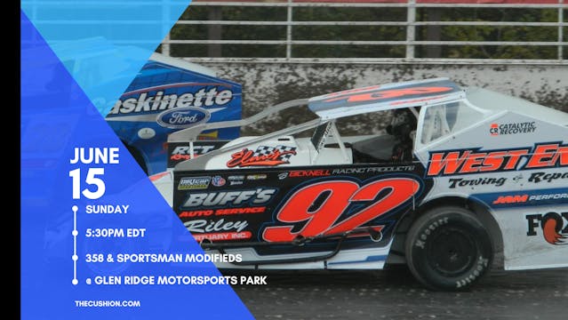 PPV Sun June 15 // Modifieds @ Glen Ridge