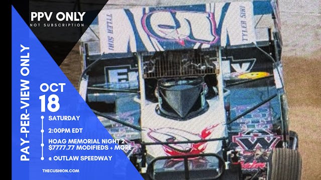 VOD Oct 18, 2025 // Hoag N2 $7k Modifieds @ Outlaw