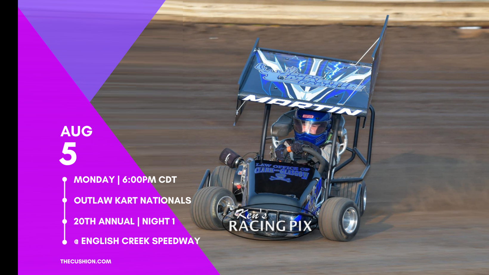 VOD 08.05.24 // Outlaw Dirt Kart Nationals 1 @ English Creek Speedway