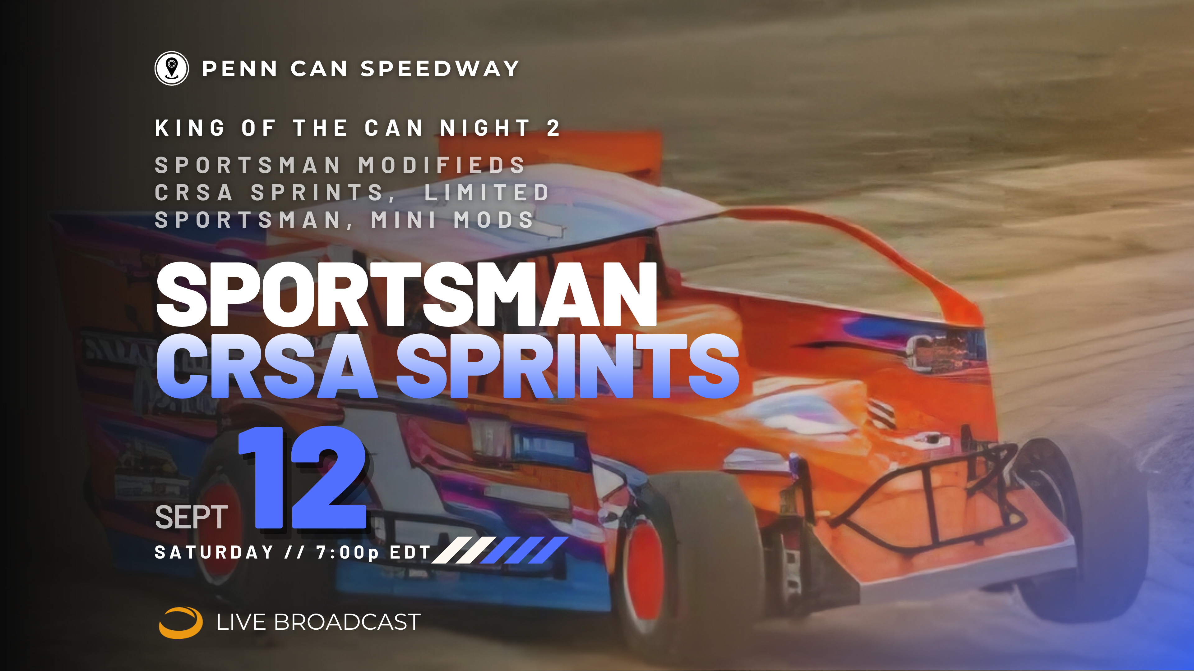 PPV Sat Sept 12 // King of the Can N2 @ Penn Can