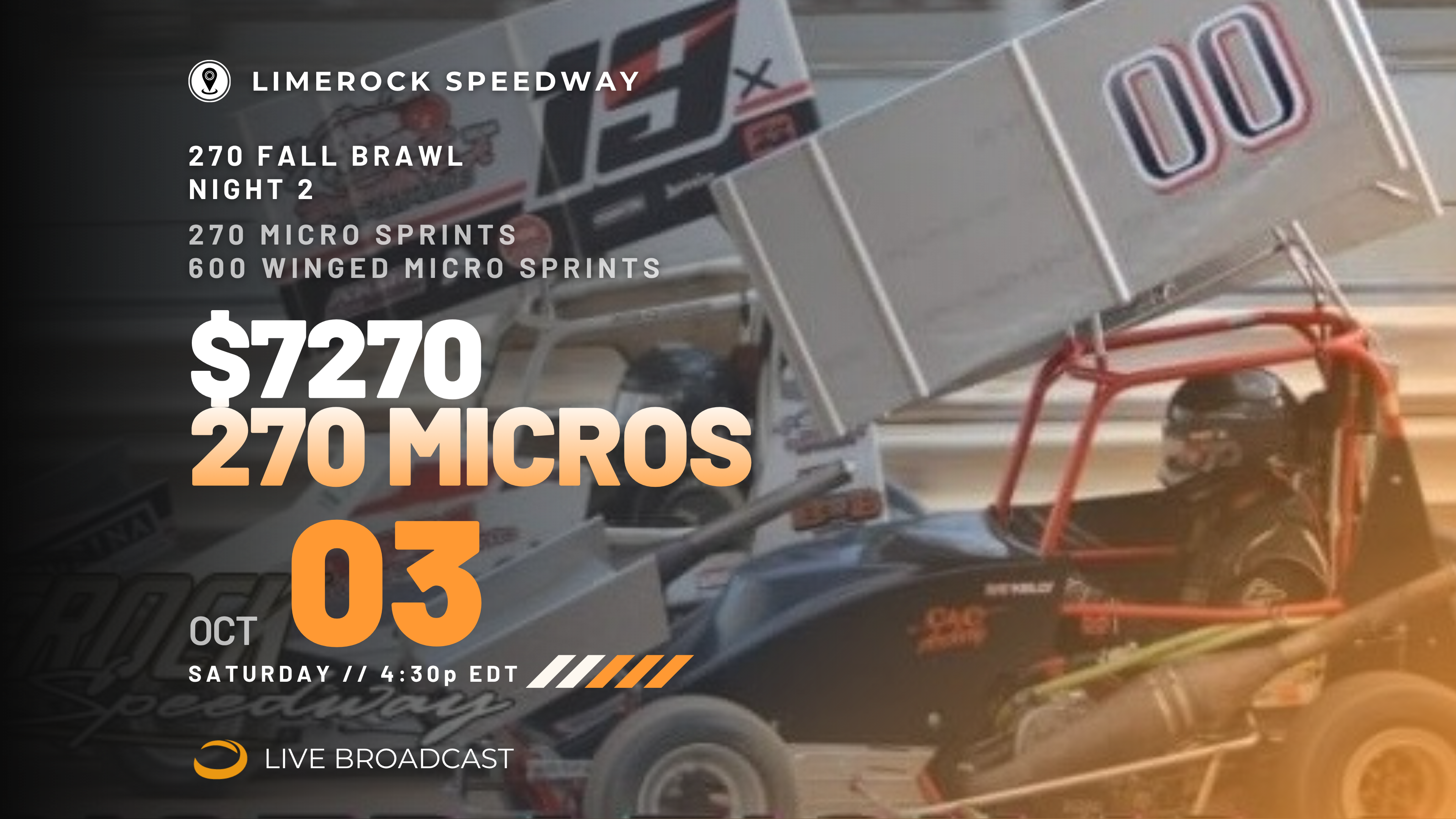 PPV Sat Oct 3 // 270 Fall Brawl Night 2 @ Limerock