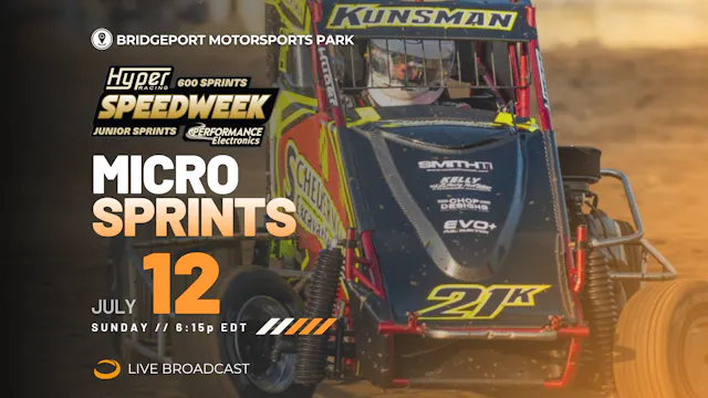 PPV Sun July 12 // 600 Speedweek n1 @ Bridgeport