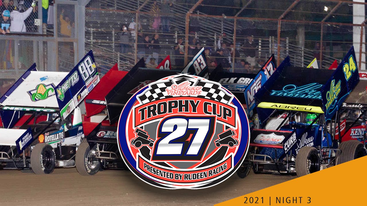 VOD Night 3 Trophy Cup Tulare Thunderbowl Raceway Oct 23, 2021