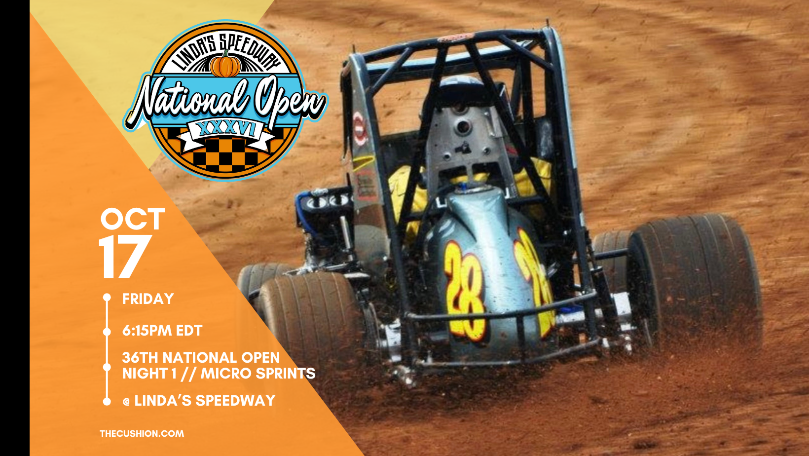 VOD 10.17.25 // 36th National Open Night 1 Micro Sprints @ Linda's Speedway