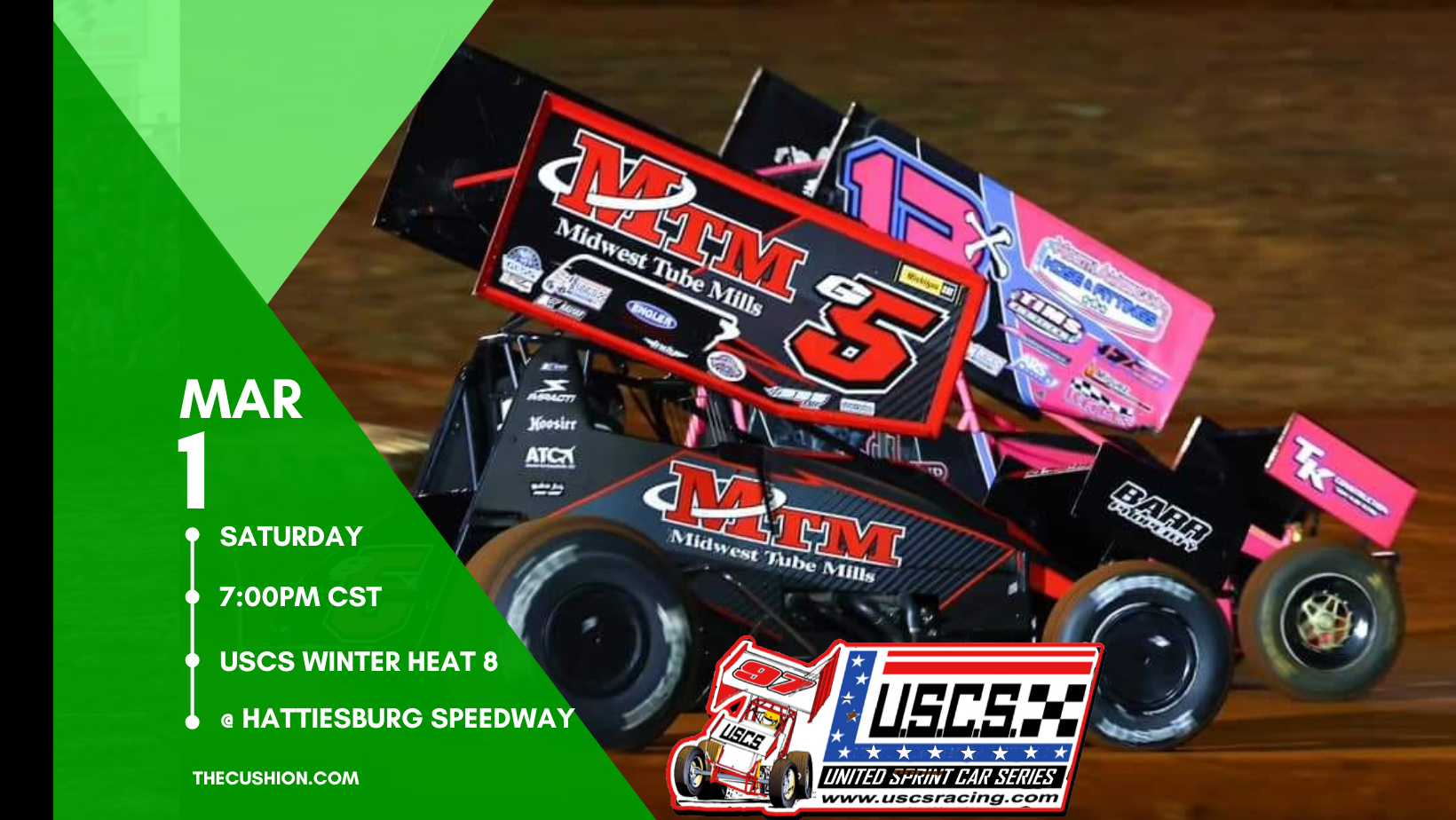 VOD 03.01.25 // USCS Winter Series 8 @ Hattiesburg Speedway