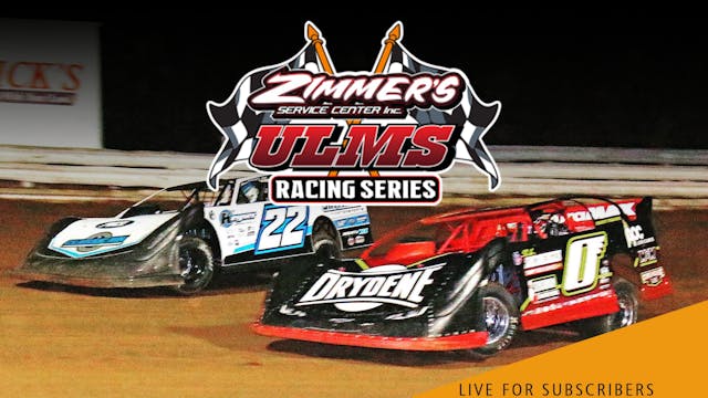 VOD | ULMS Super Late Models @ Hagers...
