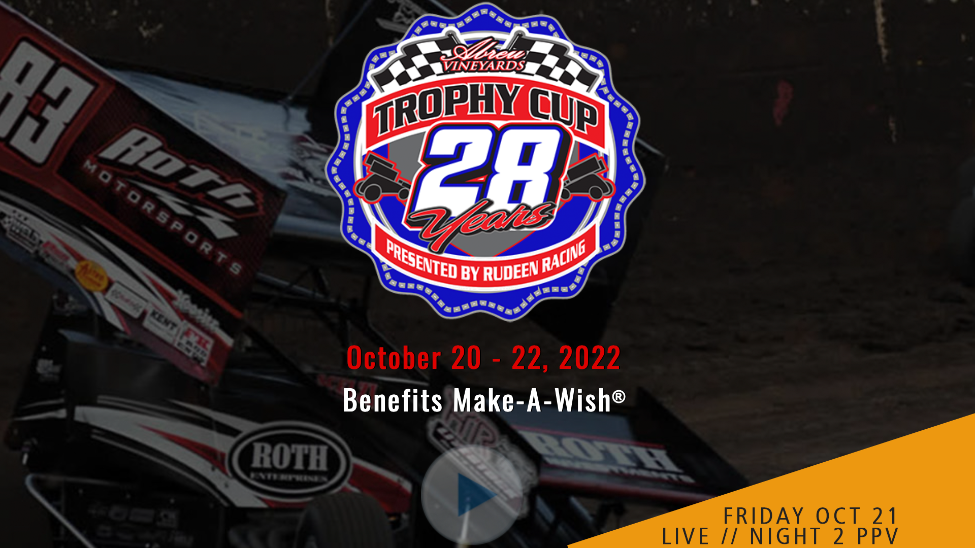 VOD | Night 2 Trophy Cup @ Tulare Thunderbowl Raceway Oct 21, 2022